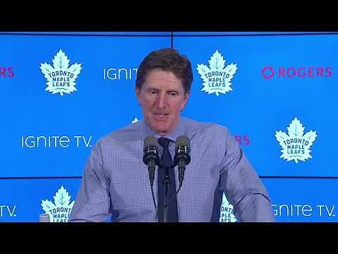 Maple Leafs Post-Game: Mike Babcock - December 20, 2018