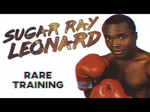 Sugar Ray Leonard RARE Training In Prime
