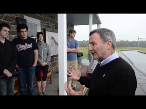 Karl Eikenberry & CISAC Honors Students at Gettysburg