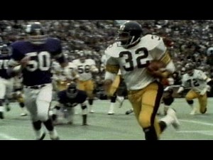 A look at former Pittsburgh Steelers running back Franco Harris through the Super Bowls