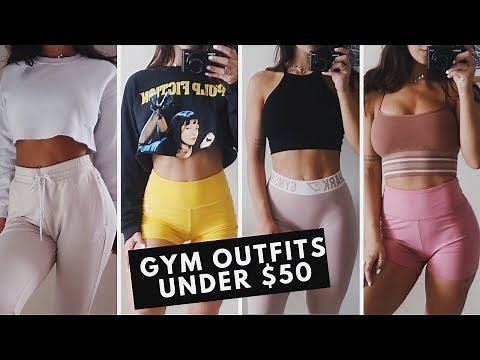 10 (v cute) gym outfits under $50