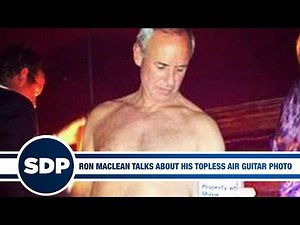Ron MacLean Talks About His Topless Air Guitar Photo | The Steve Dangle Podcast