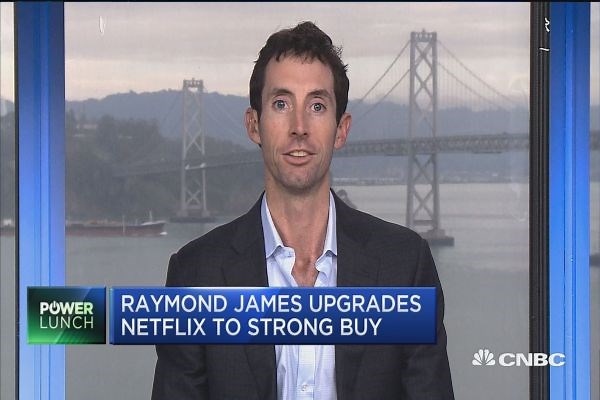 Raymond James upgrades Netflix to 'strong buy'