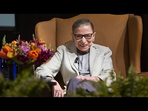 Justice Ruth Bader Ginsburg in conversation with Kenji Yoshino