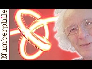Neon Knots and Borromean Beer Rings - Numberphile