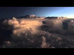 Lightning storm from 35k feet