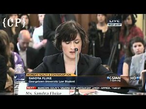 Sandra Fluke's Testimony on Birth Control and Women's Health Care