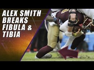 Alex Smith Gruesome Leg Injury: Same Day as Joe Theismann