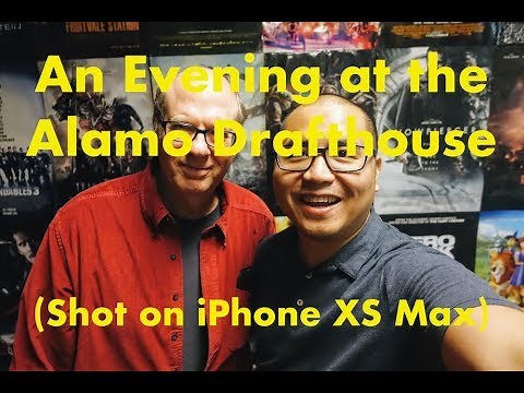 iPhone XS Max Vlog: Screening "The Primary Instinct" at the Alamo Drafthouse with Stephen Tobolowsky