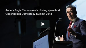 Anders Fogh Rasmussen's closing speech at Copenhagen Democracy Summit 2018