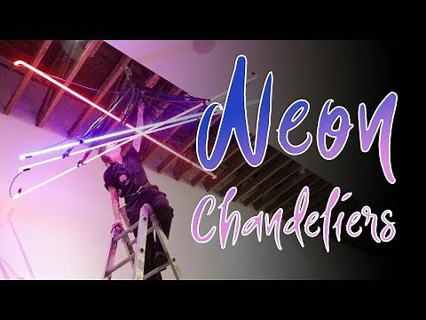 Laura Stevenson's Neon Chandeliers