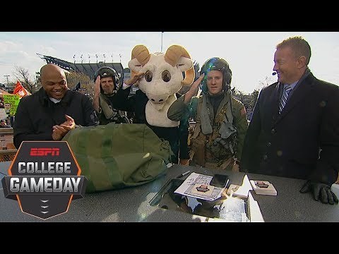 Lee Corso 'Head Gear Pick': Army vs Navy and more with Charles Barkley | College GameDay