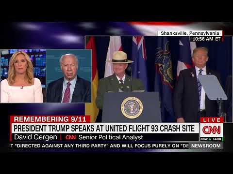 David Gergen Heaps Praise On Trump For 9/11 Speech: 'Very Thoughtful,' 'Easily One Of His Best'