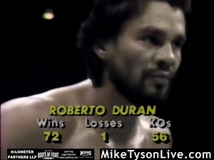 Sugar Ray Leonard vs. Roberto Durán II