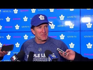 Maple Leafs Practice: Mike Babcock - December 7, 2018