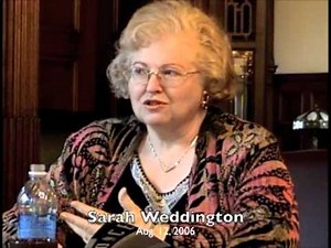 Sarah Weddington on Roe v. Wade (Aug. 12, 2006)