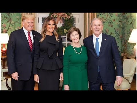 Laura Bush Reveals The Selfless Act Melania Trump Did For Her After Bush Sr.’s Funeral