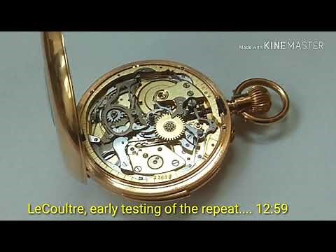 LeCoultre minute repeater