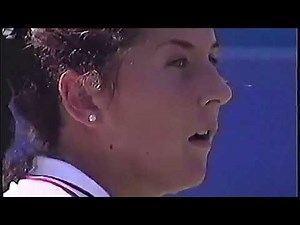 Monica Seles vs Jana Novotna 1995 US Open Highlights