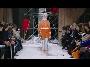 CALVIN KLEIN 205W39NYC Fall 2018 Mens + Womens Runway Show: LANDSCAPES