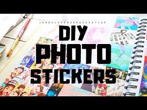 DIY PHOTO STICKERS!