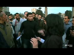 Egypt Christiane Amanpour's Confrontation in Cairo ABC News