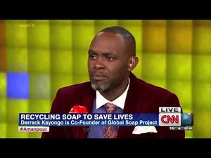 Derreck Kayongo Appears on CNN with Christian Amanpour