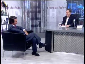 José María Aznar en La Hora de Feder.mp4