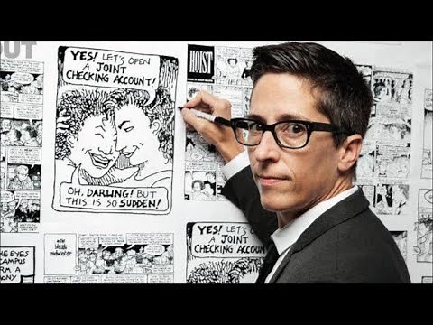Alison Bechdel - Dykes to Watch Out For tv segment