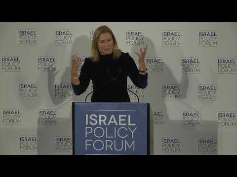 Tzipi Livni Remarks - Honoring E. Robert Goodkind