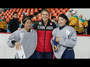 Hayley Wickenheiser’s hockey training mission in North Korea