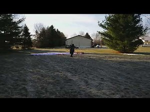 No Wind Forward slow mo Justin Fox launches his Skyfox PPG