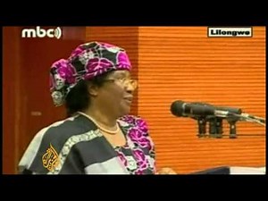 Joyce Banda sworn in as president of Malawi