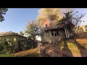 Firefighters Rescue Man From House Fire