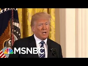 On President Donald Trump's 'Spygate' Theory, He's Playing 'Distraction Bingo' | MTP Daily | MSNBC