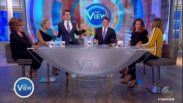 Mario Cantone Impersonates Anthony Scaramucci on "The View"