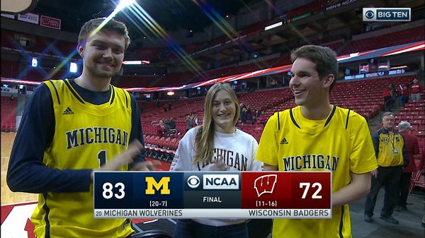 Wisconsin falls to Michigan at home