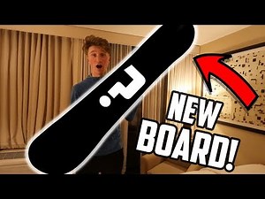 NEW SNOWBOARD FINALLY ARRIVED!