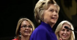 Mark Kelly, Gabby Giffords: We're with her