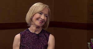 November 2017: PBS NewsHour's Judy Woodruff