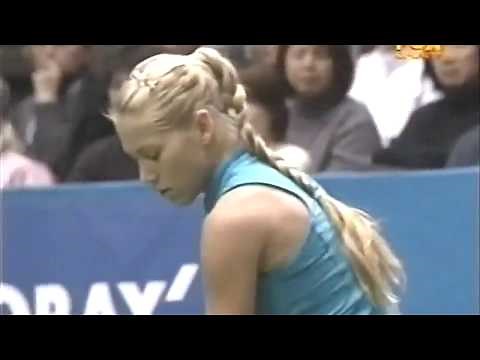 Monica Seles vs Anna Kournikova 2002 Tokyo Highlights