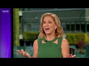 BBC Wimbledon - Sue Barker and Chris Evert - 12 July 2018