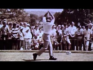 Arnold Palmer - Driver (Slow Motion) Classic Footage!