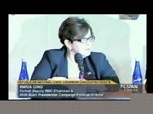 Maria Cino RNC Chairman's Debate Highlights