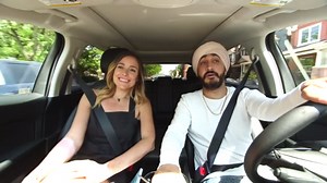 Watch tech whiz Amber MacArthur get a ride from Jus Reign