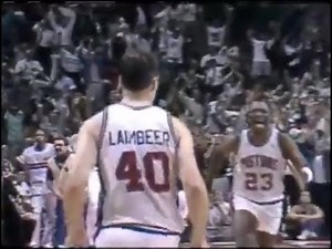 Bill Laimbeer Ties NBA Finals 3-Pt. Record with Last Second Overtime Bomb