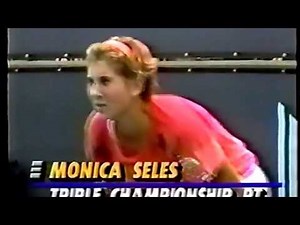 Monica Seles vs Conchita Martinez 1992 Indian Wells Highlights