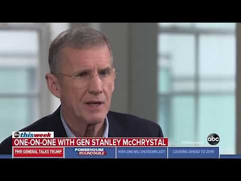 General Stanley McChrystal Blasts Trump As An Immoral Liar