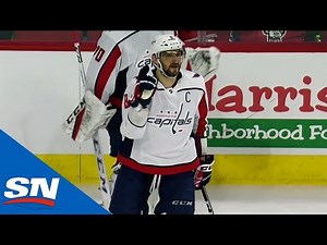 Alex Ovechkin Scores Three Times On Hurricanes For 22nd Career Hat Trick