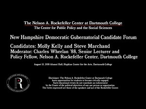 New Hampshire Democratic Gubernatorial Candidate Forum